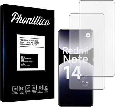 Screenprotector voor Xiaomi Redmi Note 14 Pro Plus 5G - 2 stuks Beschermglas van glas Transparante glazen schermbeschermfolie