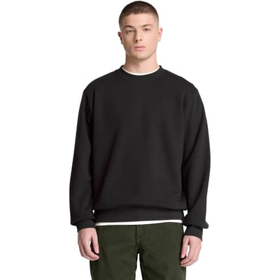 Timberland Oyster River Chest Logo Bb Crew Sweatshirt Black Taglia: L | Maglie a manica lunga Outlet | Uomo | Nero