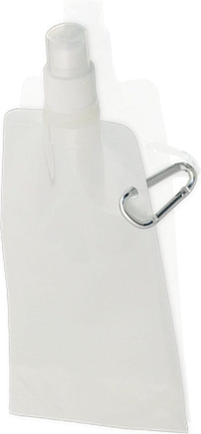 Witte waterfles zak met haakje