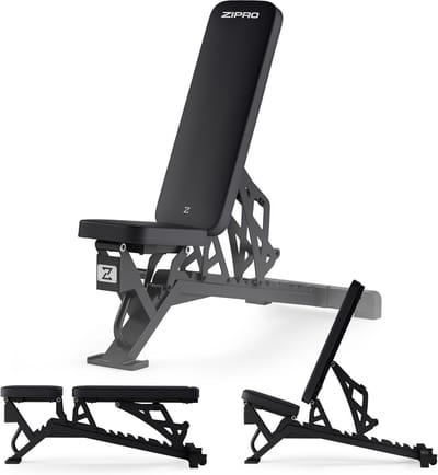 Multifunctionele Opvouwbare Trainingsbank voor Krachttraining en Fitness