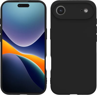 kwmobile telefoonhoesje geschikt voor Apple iPhone Air - Hoesje voor smartphone - Back cover in mat zwart
