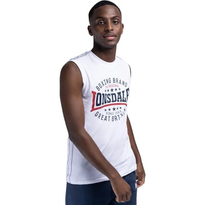 Lonsdale tanktop St.Agnes mouwloos T-shirt slim fit