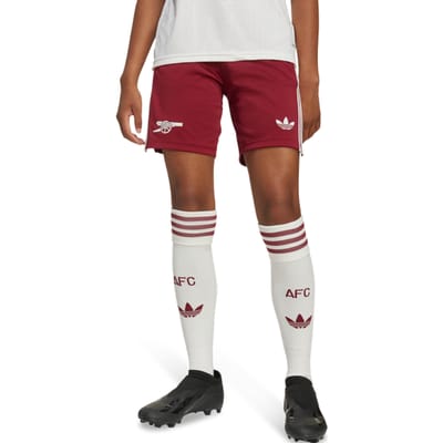 Adidas Arsenal 25/26 Third Shorts Korte Broeken Kinder - Rood - Maat 135 - 140 CM - Poly Mesh