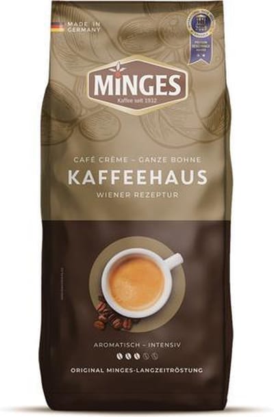 Minges - CafÃ© CrÃ¨me Vienna Bonen - 1kg