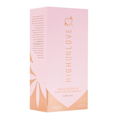 'Massage Oil Strawberries And Champagne', 120 ml