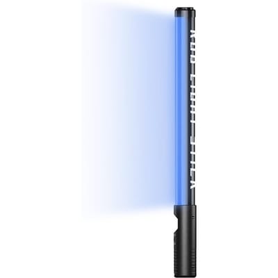 RGB Handheld LED Videolamp Buizen Fotografie Lichtstaf 3000K-6500K Dimbaar 10 Lichteffecten zwart