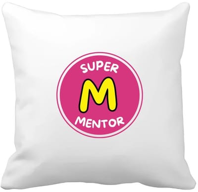 Akyol - super mentor Kussen hoes - Mentor - een mentor - school - verjaardagscadeau - afscheidscadeau - kado - gift - geschenk - 40 bij 40 cm