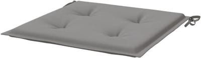 Tuinstoelkussen Set - Zitkussens Buiten - Comfortabel Zitten - Waterafstotend Oxford - 50 x 50 cm - Grijs