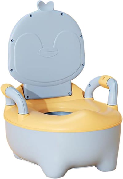 Kinderpotje Pinguïn - Urinoir Trainer - Zindelijkheidstraining - Antislip Basis - 38 x 32 x 23 cm - Blauw