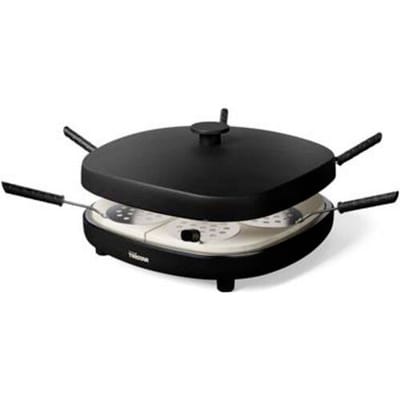 Tristar PZ-9176 Pizza Gourmetset - Family 6 Mini Pizza Oven - Voor 6 personen - Inclusief deegsnijder