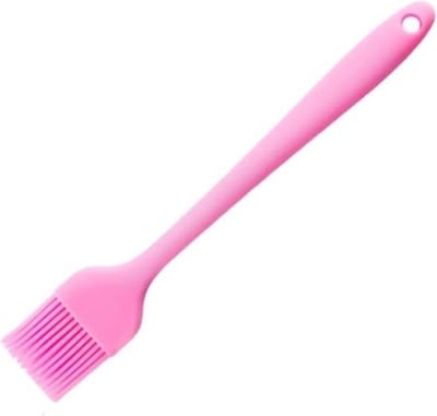 New Age Devi - Siliconen Bakkwast- Anti Aanbak- met Ergonomisch Handvat- Roze