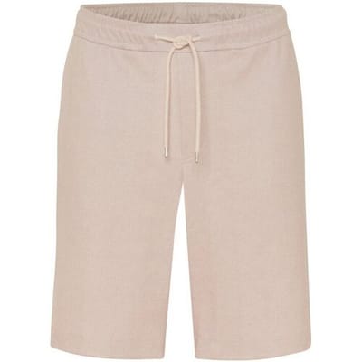 Desoto Bermuda Uni Color Drawstring Short Oxford Beige / male
