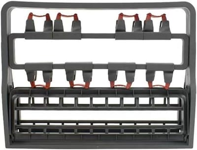 Glashouder Vaatwasser - Wijnglashouder Rek - Glazen Reinigen - Flexibel Opslagontwerp - Voor 8 Glazen - Zoals Afgebeeld