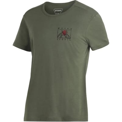 T-shirt met ronde hals Maier Sports Jorgen