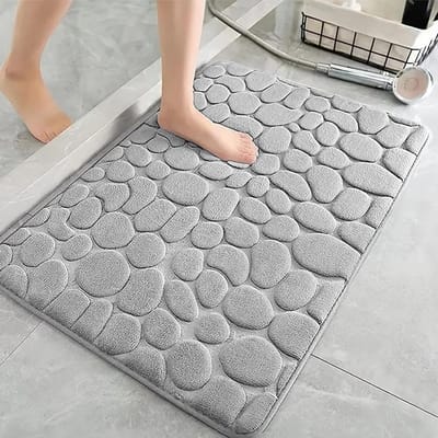 Zachte en Comfortabele Badmat 40x60cm, Super Waterabsorberend, Antislip en Wasbaar voor Badkamer en Thuisgebruik