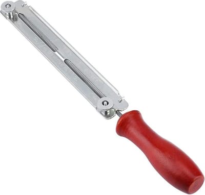 Kettingzaag Slijper Zaagbladen - Hardhouten Handvat - Gereedschap Kettingzaag Dieptemeter - 5.5mm .