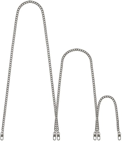 Dailygoody - Tasketting - Draagriemen - Robuust en gemakkelijk te demonteren - Goud - Schouderriem - Vervangende ketting voor handtassen - Geschikt vo