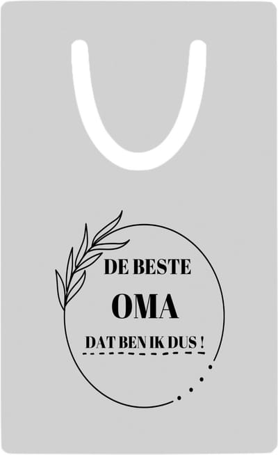 Hacebo® - de beste oma dat ben ik dus metalen boekenlegger - Oma - de beste oma - verjaardag - cadeau - kado - geschenk Bladwijzer boekenleggers - 7.6 cm x 5cm