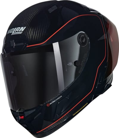 Nolan X-804 RS Asso Di Picche 341 Carbon Zwart Italia Glossy Integraalhelm - Helm