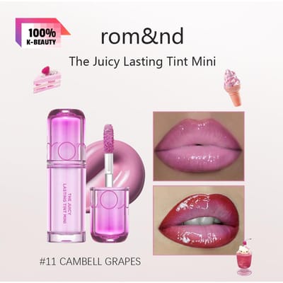Rom&nd Romand THE JUICY LASTING TINT MINI 1g/0.04oz (13 kleuren)