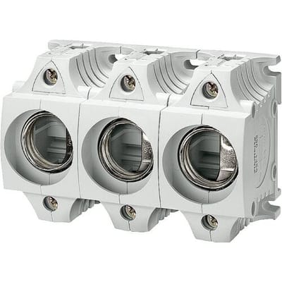 Siemens 5SF5068 Diazed zekeringsokkel 3-fasig Geschikt voor Zekeringsgrootte 000-4 Afmeting zekering: DII 25 A 500 V/AC 1 stuk(s)