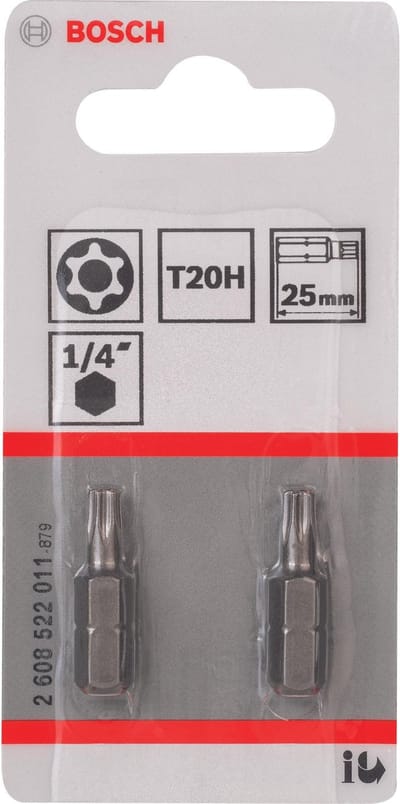 Bosch T20H Security-Torx�-bit extra-hard