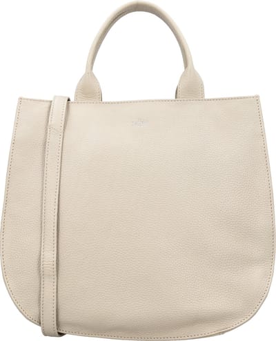 Charm London Washington Shopper - Handtas - Schoudertas - Crossbody - Leer - Leren Dames Tas - Crème