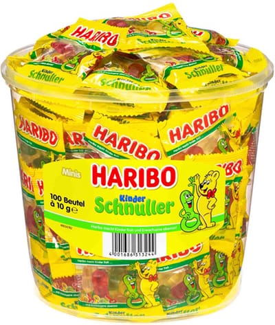 Haribo - Spenen - 6x 100 Mini zakjes