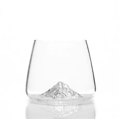 Alaskan Maker Topographic whisky glas 35cl set van 2 Canyon + Cervin