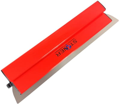 Stoner - Afwerkspaan - Pleistermes - 600 mm - 0,3 mm - Roestvrij staal