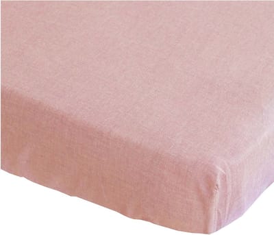 BINK Bedding Hoeslaken Bo Peach 70 x 150 cm