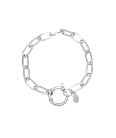 Stainless Steel Armband - Yehwang - Schakelarmband - Zilverkleurig
