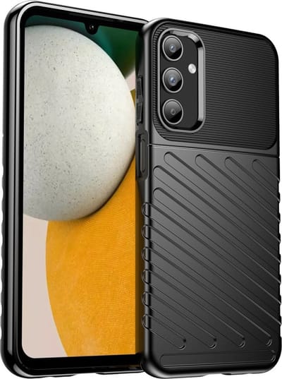 Coverup Hoesje - Geschikt voor Samsung Galaxy A15 Hoesje - Coverup Rugged Shield TPU Back Cover - Zwart