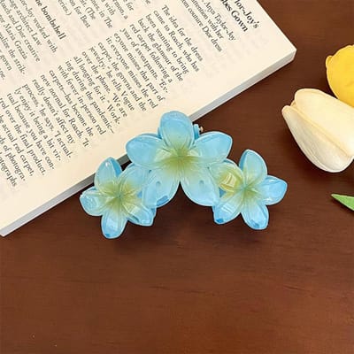 Bloem Haarklem Voor Vrouwen, Veelzijdige Haarband, Modieus Bloem Hoofddeksel, Groot Klemmodel Haaraccessoire