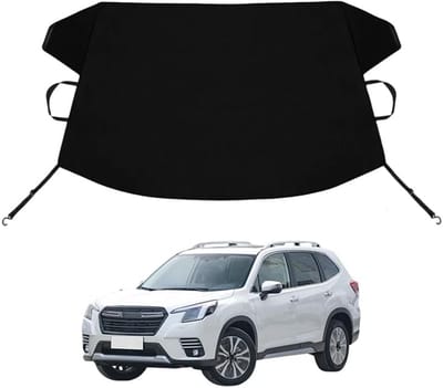 Daity 1 stuk - Voorruitbescherming tegen ijs en sneeuw - 600D zonne- en sneeuwkap - winter anti-vorst en hagel auto-accessoires (190*107cm)