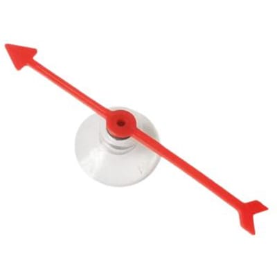 1 pièce 10cm Flèche Toupie de Jeu Toupies Flèches Ventouse Plateau Jouets pour Enfants Jeux DIY Jouets Enfants Matériel Pédagogique