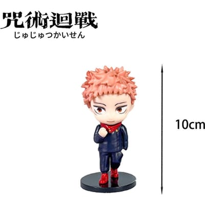6 stijlen Jujutsu Kaisen Satoru Gojo Yuji Collectie Anime Figuur Blinde doos Creatief Standbeeld Figuur Verrassingscadeaubox Premium Kwaliteit beige