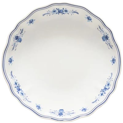 Costa Nova Portugees Aardewerk Soepbord 23cm Vila wit-blauw serviesset