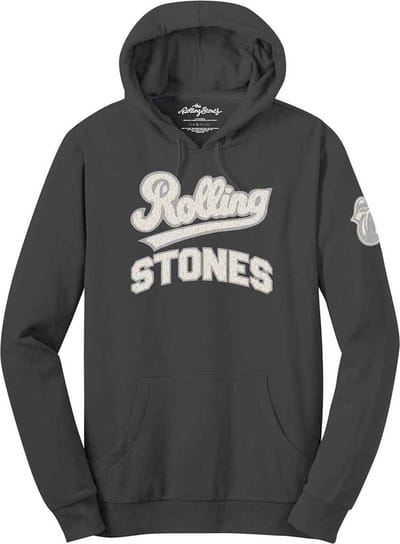 The Rolling Stones - Team Logo & Tongue Hoodie/trui - M - Zwart