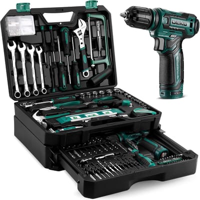 Gereedschapskit Box - Hand Reparatie Set - Doe-het-zelf Projecten - 238 Delige Set - 41 x 31 x 16 cm