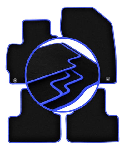 CARLUX-BLUE automatten voor: Peugeot 4008 crossover (2012-2017)