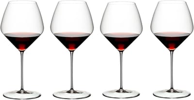 Riedel Wijnglazenset - Rode Wijnglazen - Veloce - Pinot noir / Nebbiolo - 763 ml - 4 Stuks
