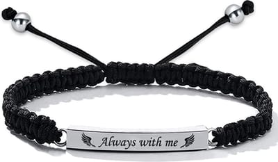 Luxe As Armband - Verstelbaar - 16-28 CM - Met Ashanger - Voor As, Haren of Parfum - Assieraad - Gedenksieraad - Urn - Incl. As vuller en Opbergzakje - Always with me