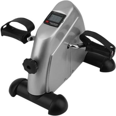 Mini Hometrainer - Fietsen Stepper - Thuis Sporten - LCD Display - 35x40x30 cm - Zwart