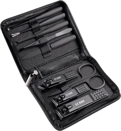 YUBBI™ Manicure en Verzorging Set- Nageltang - Nagelknipper - Pedicure - Teennagels - Vingernagels - Teennagelknipper - Nagelschaar - Groen