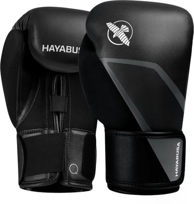 Hayabusa E1 Bokshandschoenen - Zwart/Grijs 16 oz