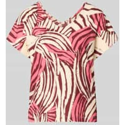 s.Oliver  T-shirts Pink Burgundy Taglia: 36 | Maglie Sportivi Outlet | Donna | Marrone