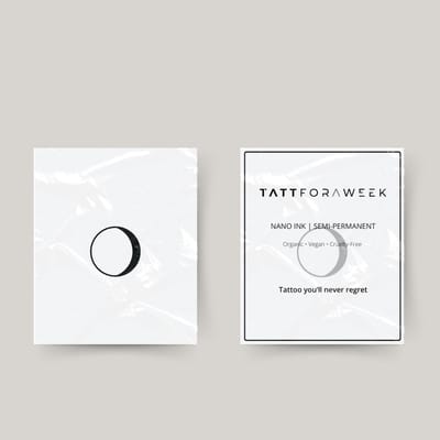 Tijdelijke tattoo maanstand III | Neptattoo volwassenen | Tijdelijke tattoo voor volwassenen | Temporary tattoo | Plaktattoos voor volwassenen | Neptattoos | Probeer zorgeloos een tattoo | tattforaweek