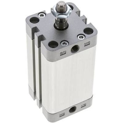 ISO 21287 Compacte Dubbelwerkende Cilinder 40-60mm - Magnetisch - Mannelijke Stang