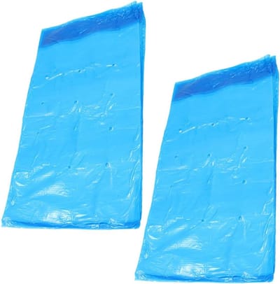 Bananen Teeltzakken - Rijpingszakken Fruitbescherming - Bananen Kweken - Met Ventilatiegaten - 135x74 cm - Blauw